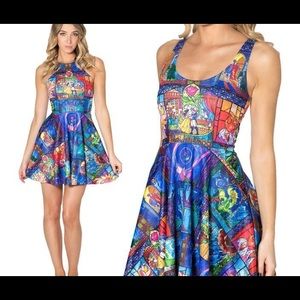 Blackmilk X Disney Belle Skater Dress
